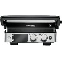 Rommelsbacher KG 2025, Kontaktgrill rustfrit stål/Sort