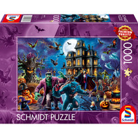 Schmidt Spiele Halloween-nat, Puslespil 