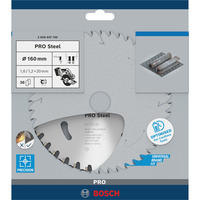 Bosch 2 608 837 749 rundsavklinge 16 cm 1 stk Metal, 16 cm, 2 cm, 1,2 mm, 4600 rpm, 1,6 mm