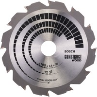 Bosch ‎2608640633 rundsavklinge 30,5 cm 1 stk Træ, 30,5 cm, Bosch, 448 g, 1 stk