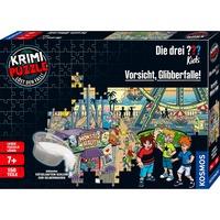 KOSMOS Krimi-puslespil Die drei ??? Kids: Pas på slimfælden 