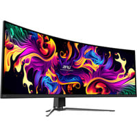 MSI MPG 491CQP QD-OLED, Gaming Skærm Sort