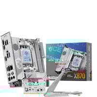 MSI MPG X870I EDGE TI EVO WIFI, Bundkort Hvid