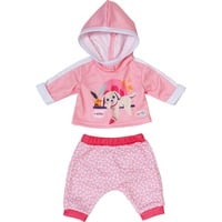 ZAPF Creation BABY born Jogging Suit Pink 43cm, Dukke tilbehør BABY born Jogging Suit Pink 43cm, Dukketøjsæt, 3 År
