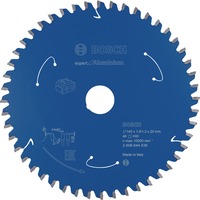Bosch 2608644536 Kreissägeblatt 140 x 20 mm Zähneanzahl 48 1 St. rundsavklinge 14 cm 1 stk Tungsten Carbide Tipped (TCT), Aluminium, 14 cm, 2 cm, 10000 rpm, Bosch