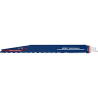 Bosch 2 608 900 395 stiksav, rullesav & sabelsavklinge Saber savklinge Karbid 10 stk Saber savklinge, Metal, Stål, Karbid, Blå, 30 cm, 6 - 8