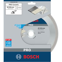 Bosch PRO keramisk diamantklingeskive, Ø 230mm, Skæreskive 