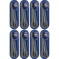 Braun Oral-B iO Strålende Hvid 8 stk, Børstehoved Sort