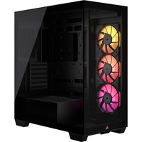 Corsair iCUE LINK 3500X RGB, Towerkabinet Sort