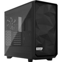 Fractal Design Meshify 2 Lite Sort, Towerkabinet Sort, PC, Sort, ATX, EATX, micro ATX, Mini-ITX, Stål, Hærdet glas, 18,5 cm, 47,6 cm