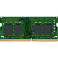 Kingston KCP432SS6/4 hukommelsesmodul 4 GB 1 x 4 GB DDR4 3200 MT/s 260-pin SO-DIMM Grøn, 4 GB, 1 x 4 GB, DDR4, 260-pin SO-DIMM