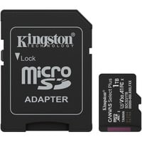 Kingston SDCS3/1TB, Hukommelseskort Sort
