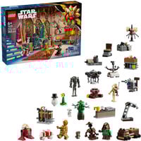 LEGO Star Wars Julekalender 2025, Bygge legetøj Byggesæt, 6 År, Plast, 263 stk, 387 g