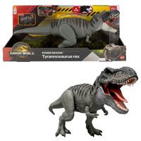 Mattel JURASSIC WORLD POWER DEVOUR Tyrannosaurus rex, Spil figur Jurassic World POWER DEVOUR Tyrannosaurus rex, 4 År, Flerfarvet, Plast