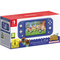 Nintendo Switch Animal Crossing bærbar spilkonsol 14 cm (5.5") 32 GB Berøringsskærm Wi-Fi Blå, Spillekonsol Blå, Nintendo Switch Lite, NVIDIA Custom Tegra, Blå, Analog/digital, Hjemknap, Afbryderknap, Knapper
