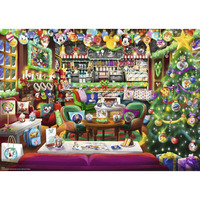 Ravensburger Puzzle Disney Christmas Cafe, Puslespil 
