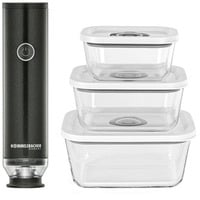 Rommelsbacher Hånd vakuumapparat startpakke VAC 253/S, vakumeringsmaskine antracit