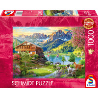 Schmidt Spiele Afslapning i Dolomitterne, Puslespil 