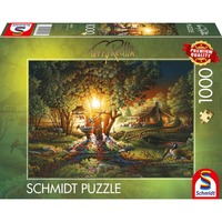 Schmidt Spiele Terry Redlin: Prægtigt forårsglød, Puslespil 