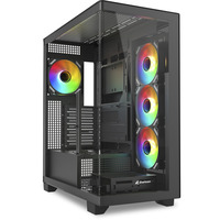 Sharkoon Towerkabinet Sort