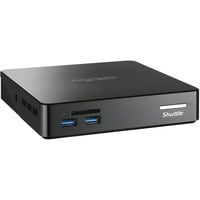 Shuttle NS03A PC/arbejdsstation Rockchip RK3568 2 GB DDR4-SDRAM 32 GB eMMC Android 11 Mini PC Sort, Fuld PC Sort, Rockchip, RK3568, 2 GB, DDR4-SDRAM, 32 GB, Android 11