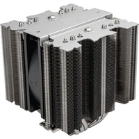 SilverStone SST-XED120S, CPU køler aluminium/Sort