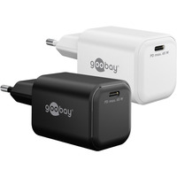 goobay USB-C PD GaN hurtigoplader Nano 65 W Sort
