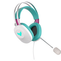 ASUS Gaming headset Hvid/Turkis