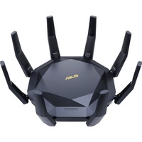 ASUS RT-AX89X AX6000 AiMesh trådløs router Ethernet Dual-band (2,4 GHz / 5 GHz) Sort Sort/Guld, Wi-Fi 6 (802.11ax), Dual-band (2,4 GHz / 5 GHz), Ethernet LAN, 3G, Sort, Bordplade router