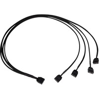 Alphacool 1023149, 18712, Y-kabel Sort