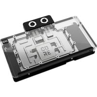 Alphacool Core RX 9070 XT TUF + Prime, Vandkøling gennemsigtig/Chrome