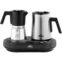 Arzum Mokka maskine Chrome/Sort
