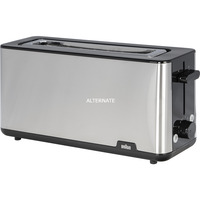 Braun HT 1610 BK, Brødrister rustfrit stål/Sort