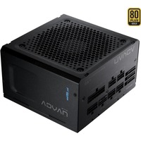 FSP ADVAN-750GM enhed til strømforsyning 750 W 20+4 pin ATX ATX Sort, PC strømforsyning 750 W, 100 - 240 V, 5 A, Aktiv, 100 W, 750 W