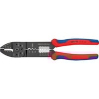 KNIPEX 97 32 240, Crimpning værktøj Rød/Blå