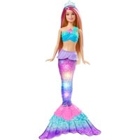 Mattel Dreamtopia Twinkle Lights Mermaid-dukke Mode dukke, Hunstik, 3 År, Pige, 365 mm, 163 g