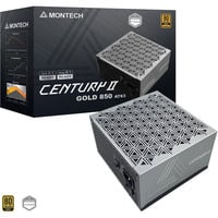 Montech MONTECH Century II 850W Gold, PC strømforsyning Sølv