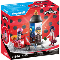 PLAYMOBIL Miraculous: Rulleskøjtetur gennem Paris, Bygge legetøj 