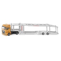 SIKU MAN car transporter Car transporter model Formonterede 1:50, Model køretøj Gul/Sølv, Car transporter model, Formonterede, 1:50, Ethvert køn, Metal, Plast, 4 stk