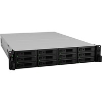 Synology RackStation RS3621XS+ NAS & lagringsserver Stativ (2U) Ethernet LAN Sort D-1541 Sort/grå, Lagringsserver, Stativ (2U), Intel® Xeon®, D-1541, Sort