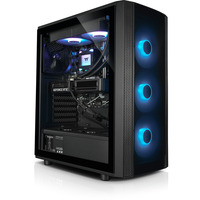 Thermaltake PC-000094-DE, Gaming PC Sort/gennemsigtig