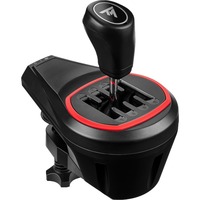 Thrustmaster TH8S Shifter Gearsift-tilbehør til racersimulationsrat, Gearstang Sort/Rød, PlayStation 5, PlayStation 4, Xbox One, Xbox Series S, Xbox Series X, PC, Gearsift-tilbehør til racersimulationsrat, Sort, Rød, Metal, USB, Ledningsført