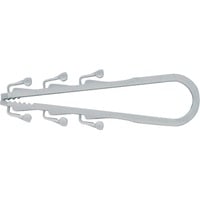 fischer Ledningsløkke Steckfix SF plus LS 3/13, Klemme Lys grå