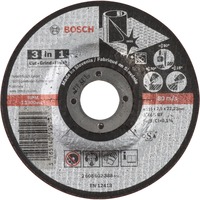 Bosch 2 608 602 388 tilbehør vinkelsliber Skæreskive Skæreskive, Rustfrit stål, 11,5 cm, Bosch, Deprimeret centrum, 2,22 cm