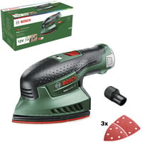 Bosch EasySander 12 Multi slibemaskine 22000 rpm 22000 OPM, Multi Sander Grøn/Sort, Multi slibemaskine, Velcro, 22000 rpm, 11000 OPM, 22000 OPM, 1,2 mm