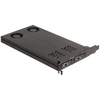 DeLOCK Delock PCI Express x16 kort udskiftningsramme til 2 x M.2 NVMe SSD - Bifurcation, Indramning 
