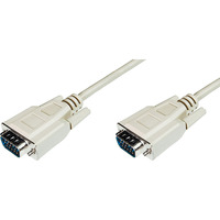 Digitus VGA-monitor tilslutningskabel, VGA-stik > VGA-stik Beige