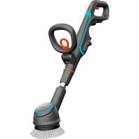 GARDENA Batteri-multirengøringsmiddel AquaBrush Compact 18V P4A solo, Hårdt gulv rengøringsmiddel grå/Turkis