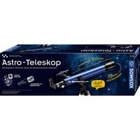KOSMOS Astro-Teleskop Børne Videnskabssæt & Legetøj, Teleskopisk Teleskop, Astronomi, 12 År, Sort