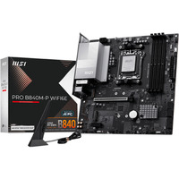 MSI 7E57-002R, Bundkort Sort/Sølv